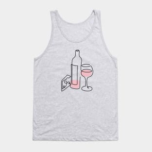 Rosé and cheese Tank Top